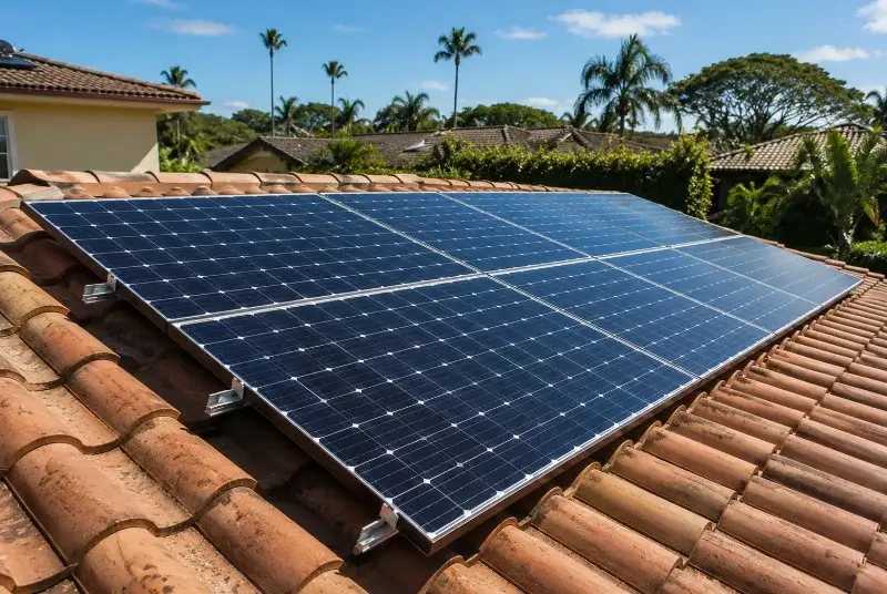 Installation de panneaux solaires à Marchiennes